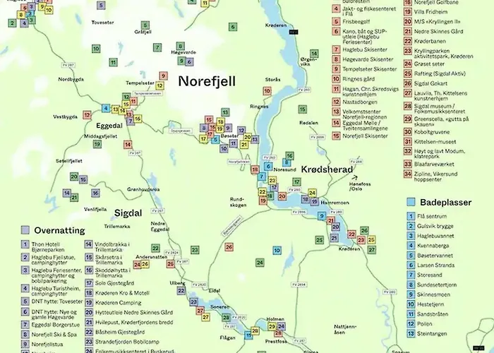 At Norefjell Resort, View * Noresund