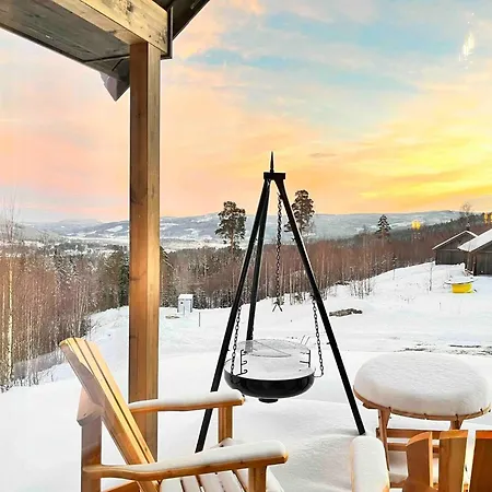 At Norefjell Resort, View